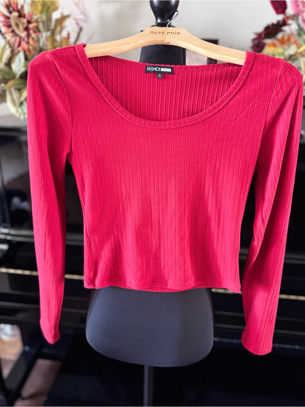 Fashion Nova Top Red Small